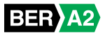 Energy efficiency rating label showing BER A2 classification in black and green.